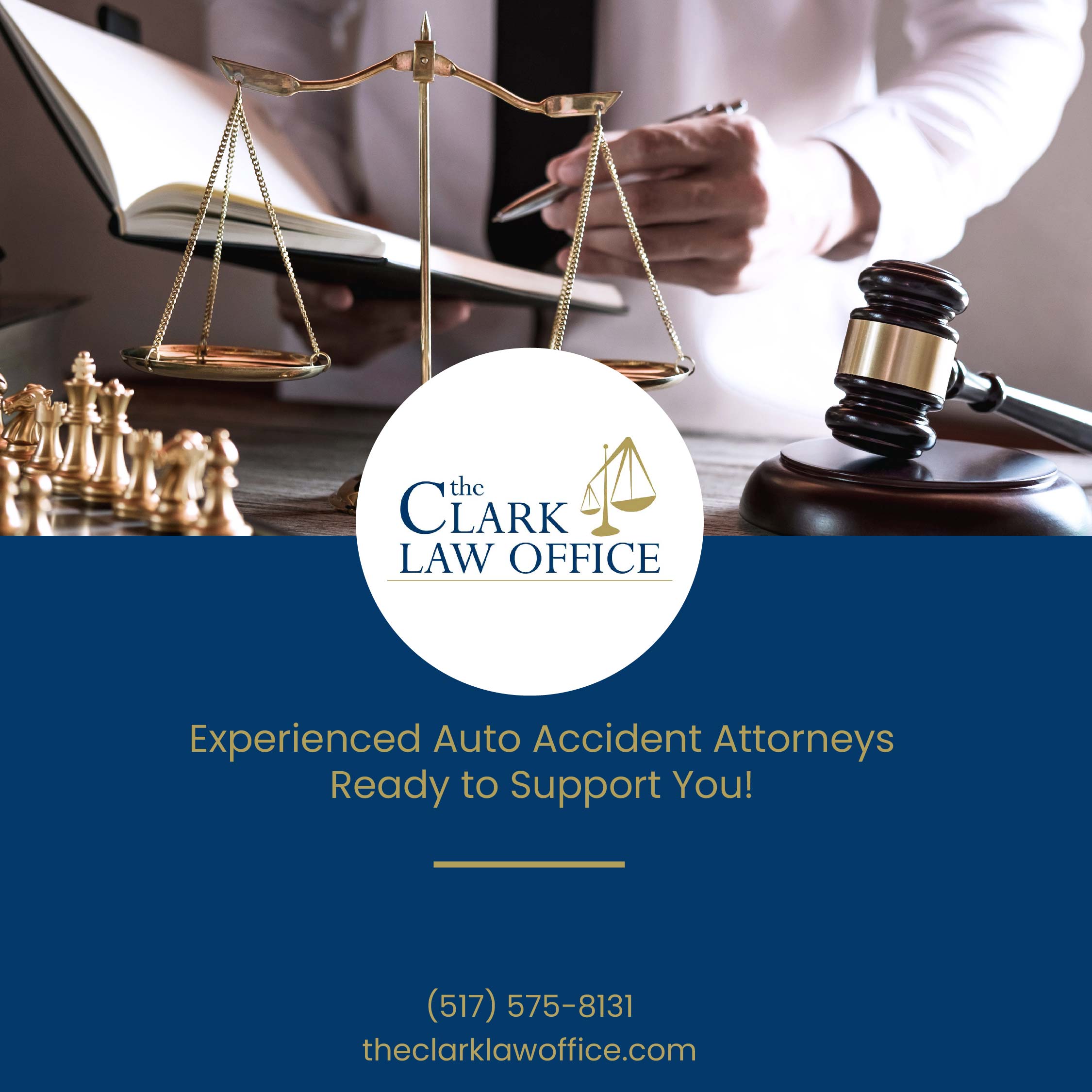 The Clark Law Office Your Trusted Car Accident Lawyers in Lansing Committed to Securing Victims Justice and Compensation