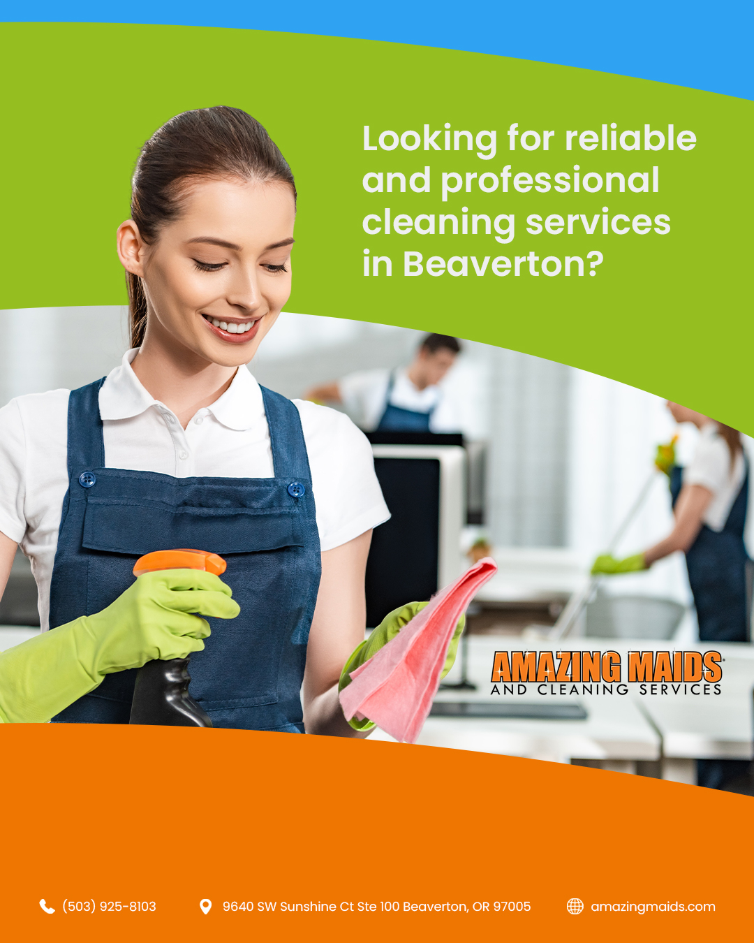Discover Amazing Maids: Reliable Weekly Cleaning Services for a Spotless Home in Beaverton!