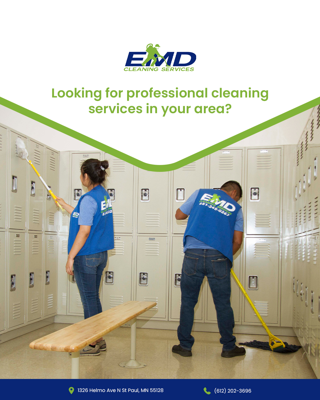 EMD Cleaning Services Offers Janitorial Solutions for Businesses in St Paul with Customized Cleaning Expertise