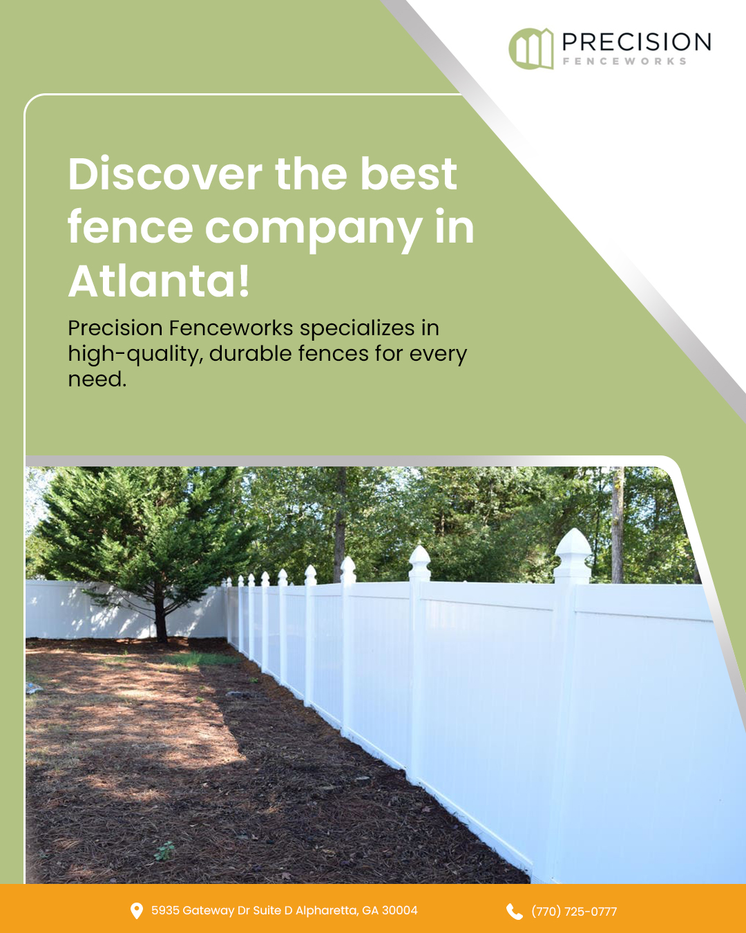 Precision Fenceworks Atlanta: A Leading Name Among Fence Companies Near Atlanta