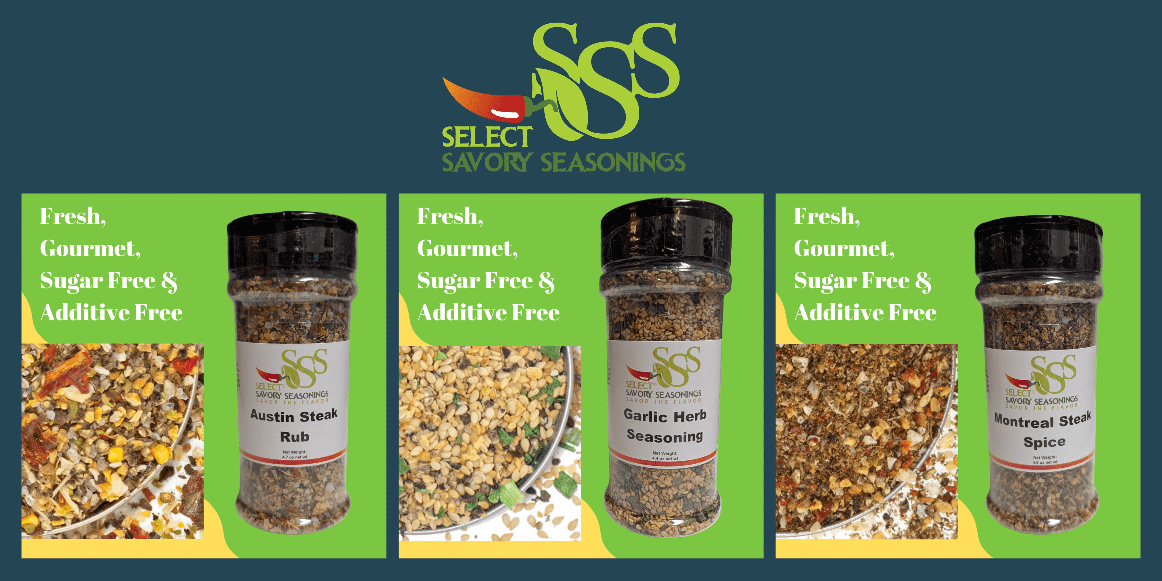 Select Savory Seasonings Offers Healthy, Sugar-Free Alternatives to Traditional Spice Blends