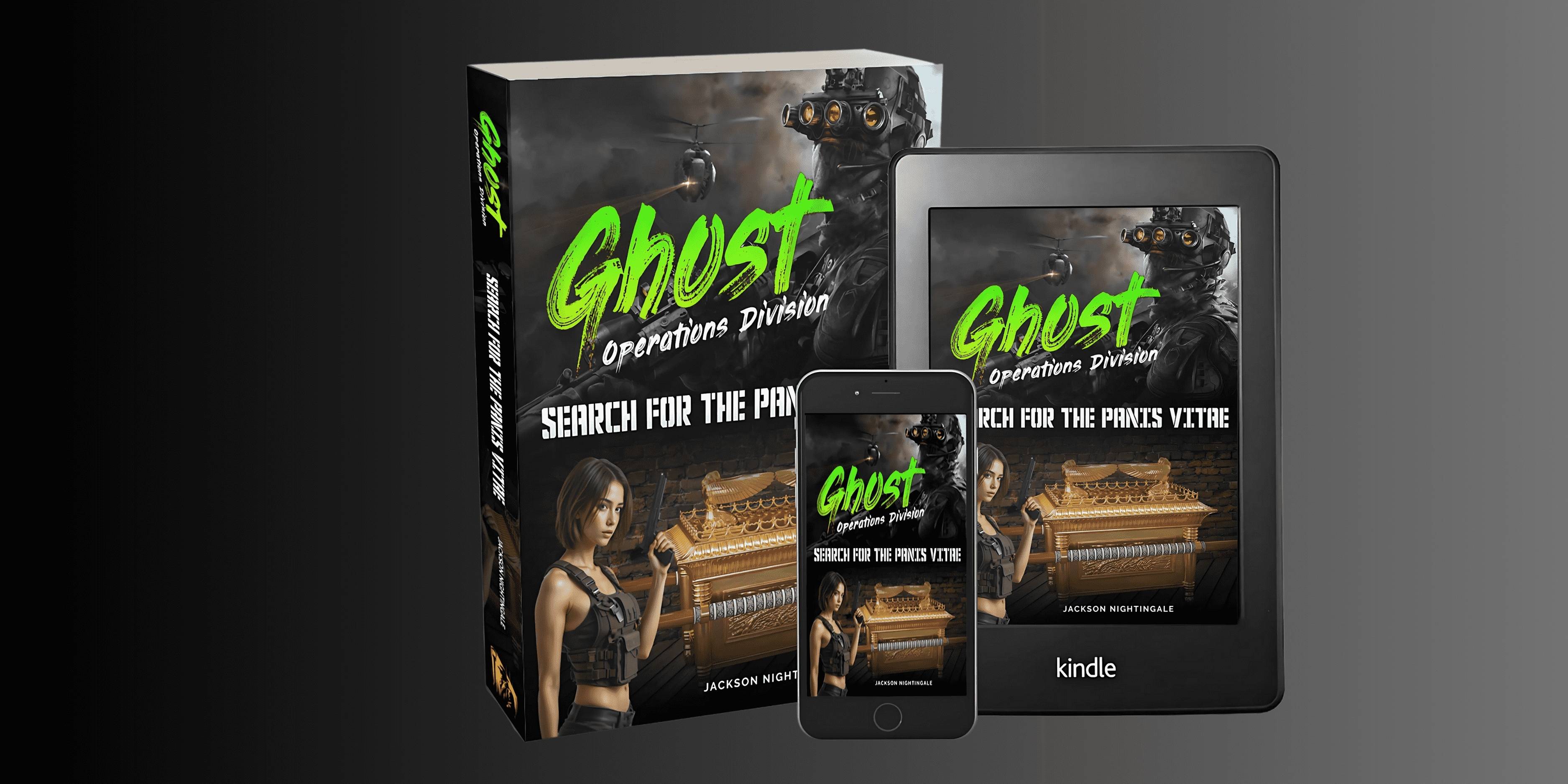 Jackson Nightingale's Ghost Operations: Search for the Panis Vitae – A New Interactive Gamebook Adventure