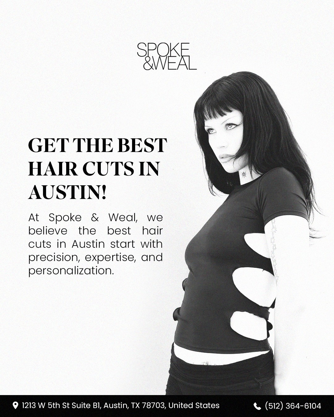 Spoke & Weal Brings Expert Hair Cuts to Austin, Redefining Salon Style with Precision and Personalized Care