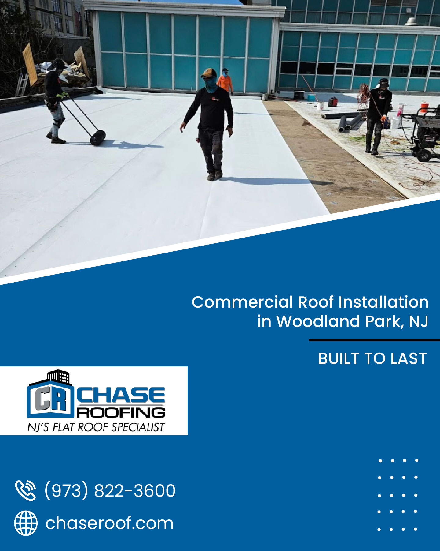 Chase Commercial Roofing Flat Roof Specialist LLC Delivers Quality Commercial Roof Installation in Woodland Park