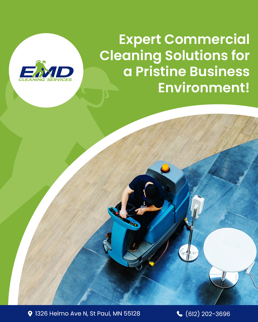 EMD Cleaning Services: Trusted Provider of Professional Commercial Cleaning Service in St Paul for Businesses