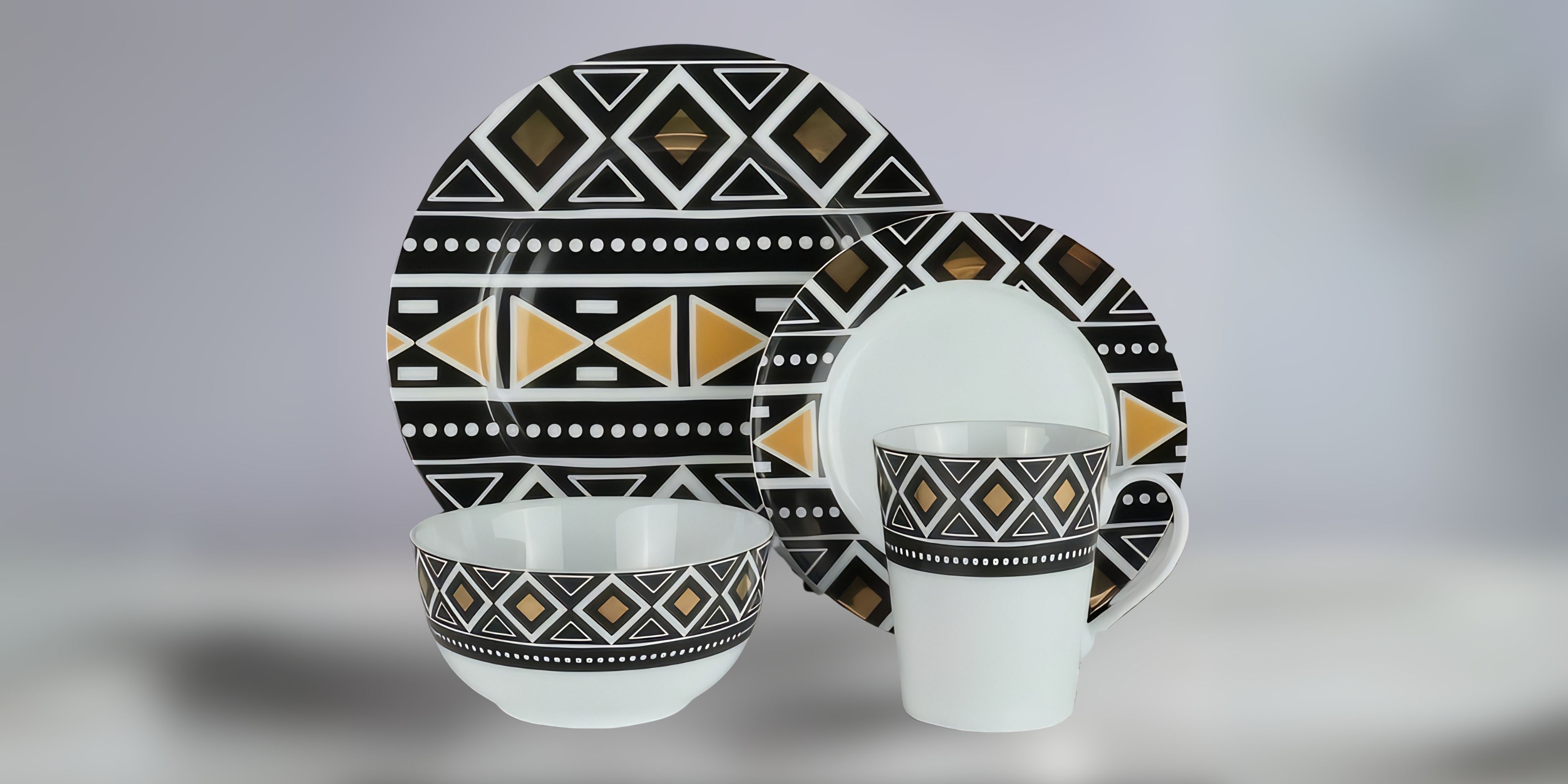 Oyelakin Dinners LLC Brings African Art To The Table With Sustainable, Modern Dinnerware