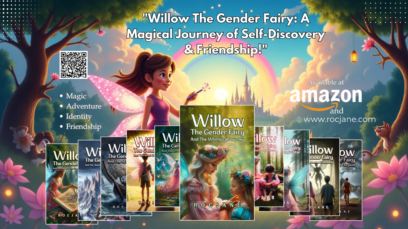 RocJane: Promoting Inclusivity Through the Willow The Gender Fairy Series