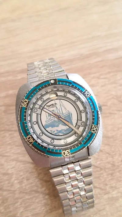 Swatch Automatik ETA 2842 Titanik