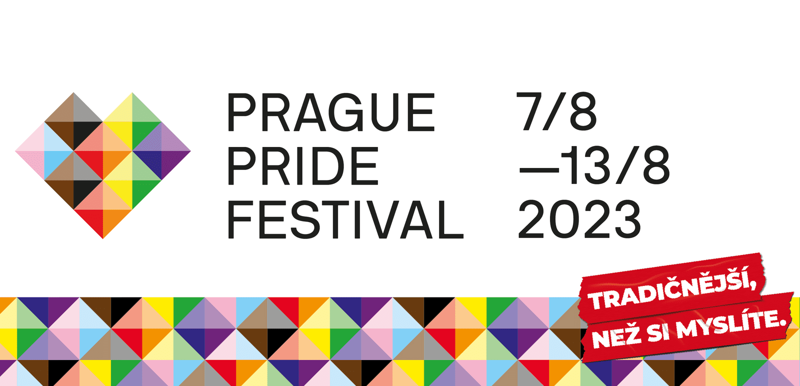 С 7 по 13 августа в Праге пройдет фестиваль Prague Pride 2023