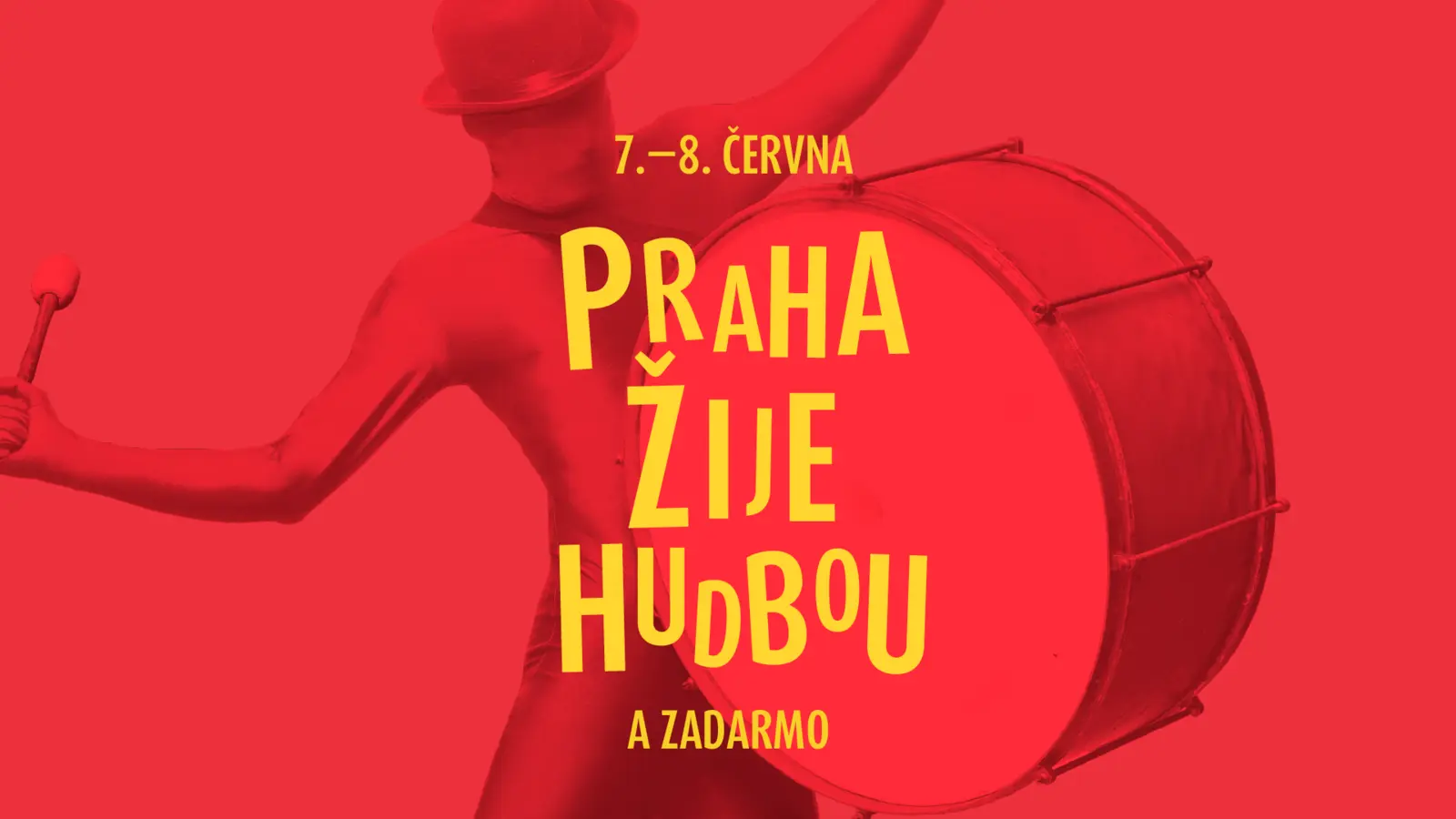 7 и 8 июня на улицах Праги пройдет музыкальный фестиваль Praha žije hudbou