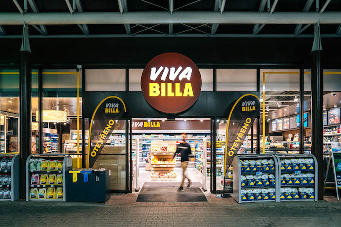 Сеть заправочных станций OMV и Billa представили первый магазин Viva Billa