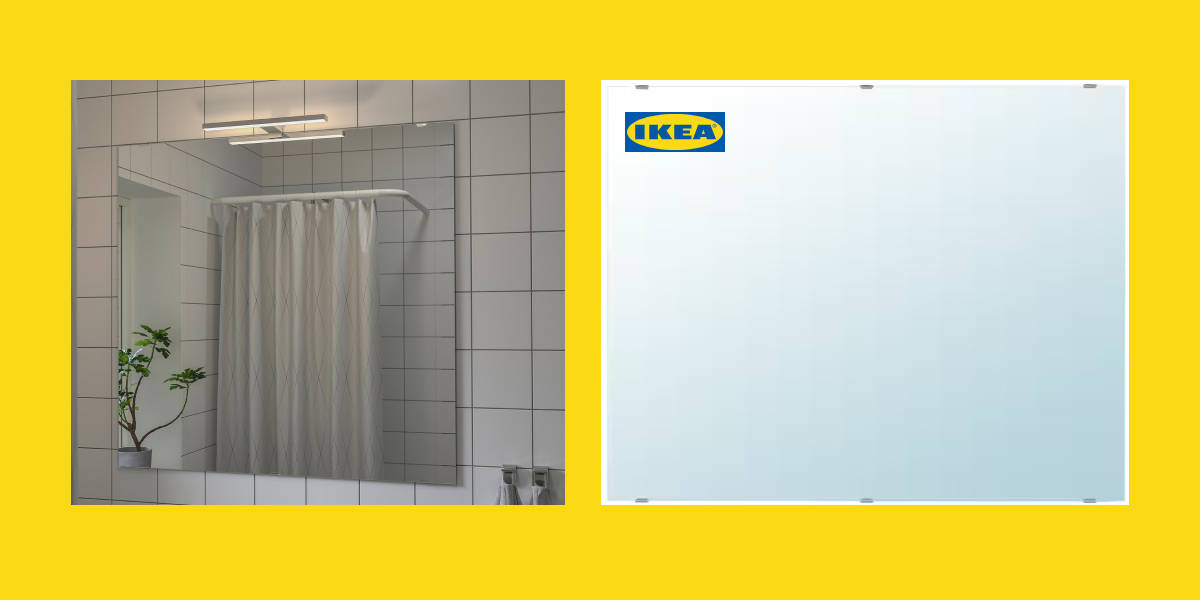 IKEA снова предостерегает от использования зеркал LETTAN