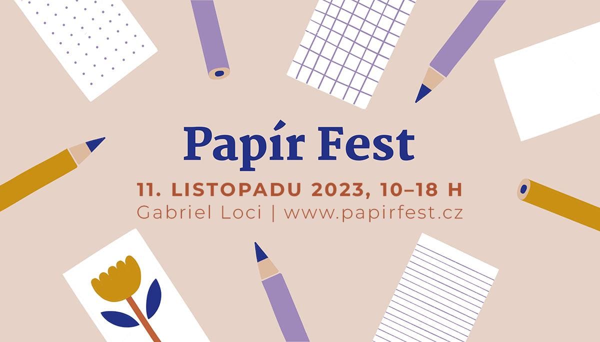 11 ноября в Праге пройдет фестиваль канцелярских товаров Papír Fest