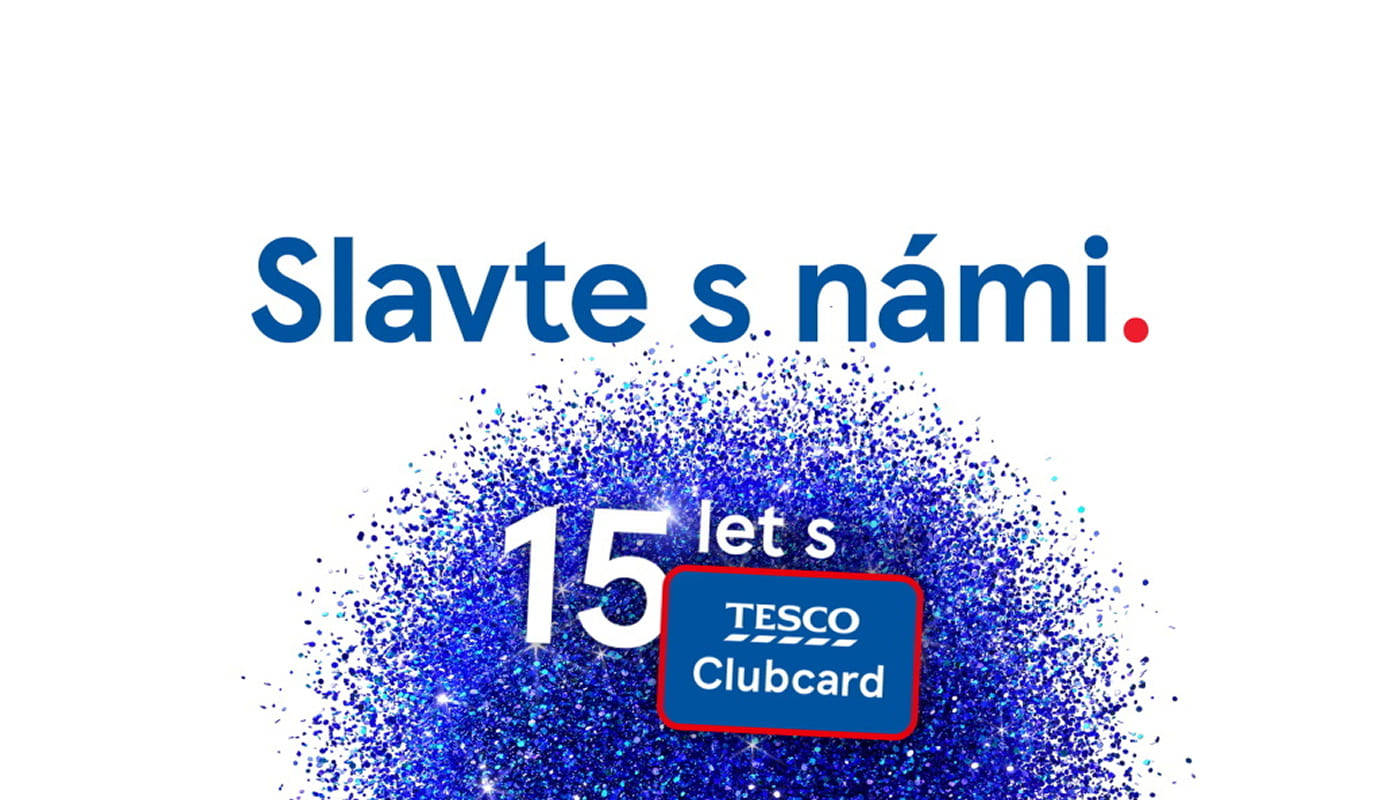Tesco в Чехии ежедневно дарит подарки по случаю 15-летия Clubcard