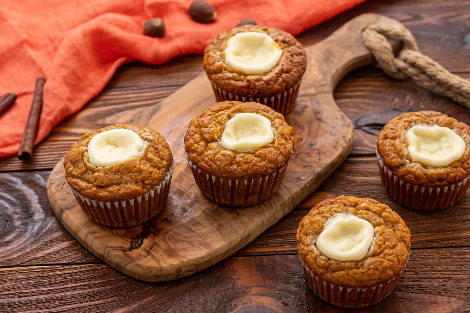 Pumpkin Cream Cheese Muffin