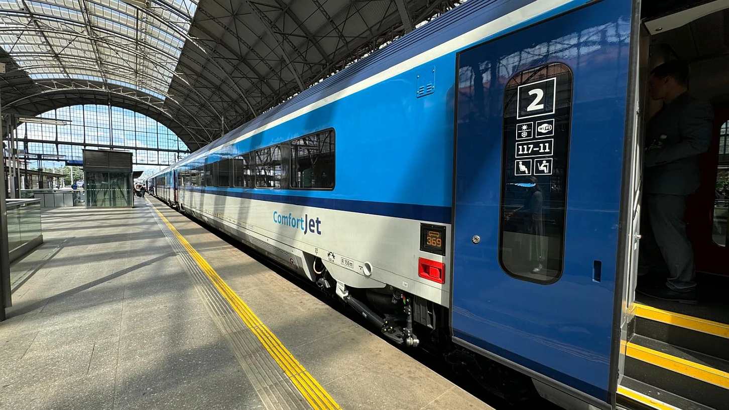 České dráhy запустили поезда ComfortJet на маршруте из Праги в Вену и Грац