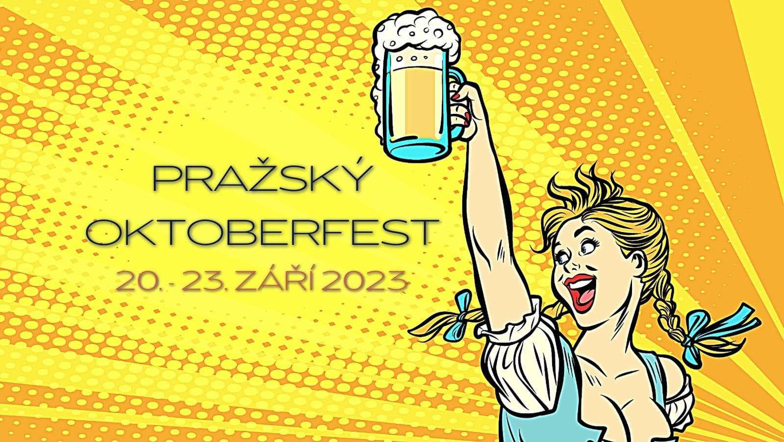 С 20 по 23 сентября в Праге пройдет Pražský Oktoberfest 2023