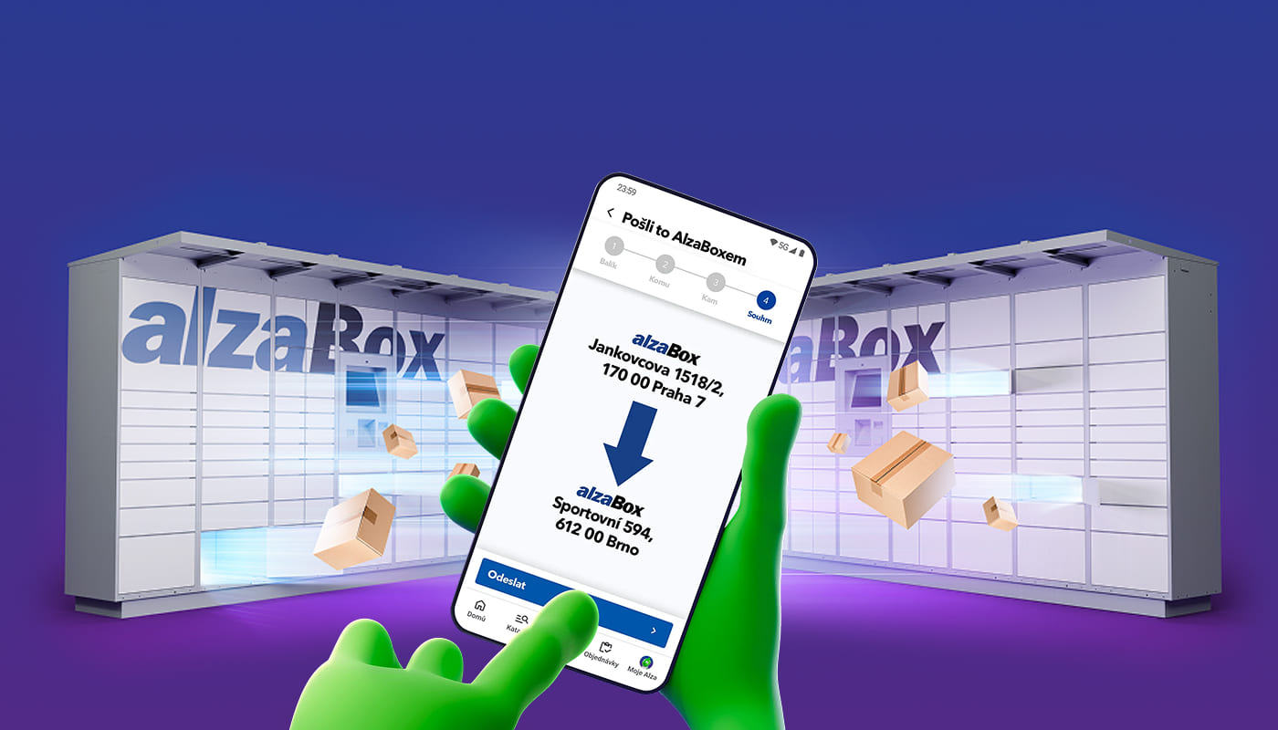 Alza запустила услугу Pošli to Alzaboxem