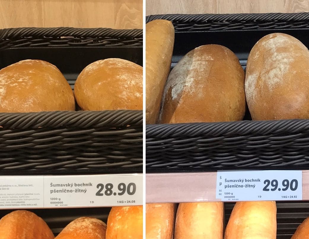 Lidl, хлеб Šumava