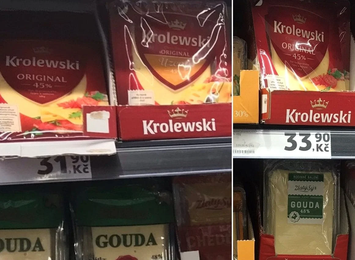 Tesco, сыр Krolewski