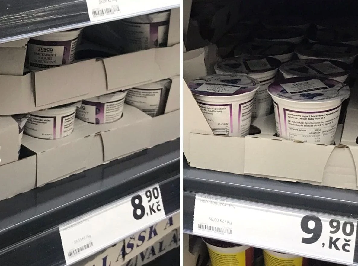 Tesco, Jogurt