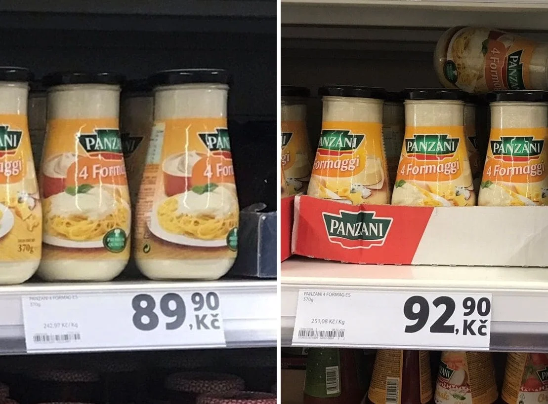Tesco, соус Panzani
