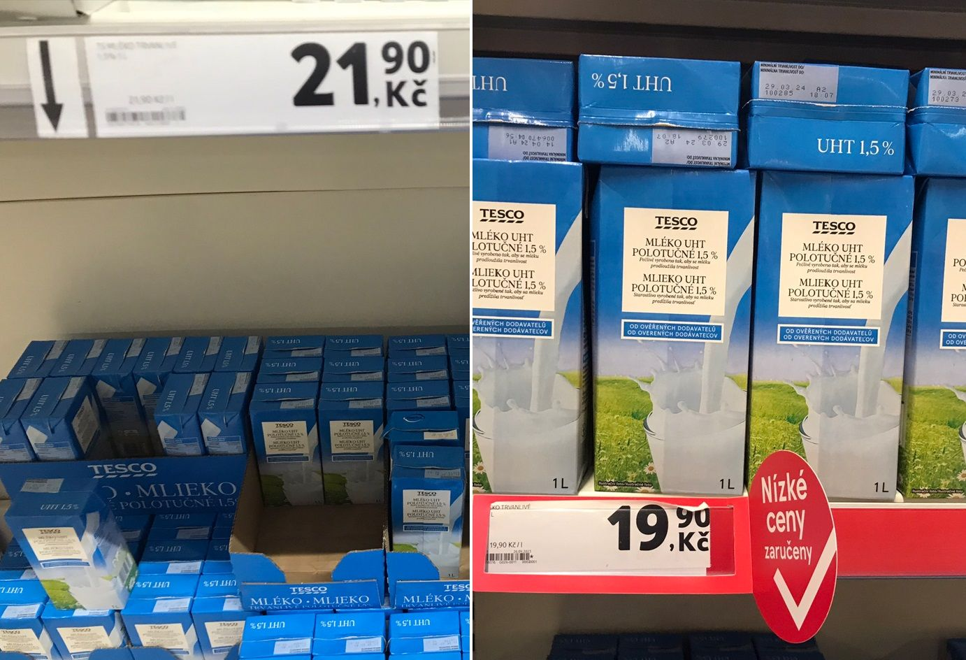 Tesco, 04.01.2023 и 06.11.2023
