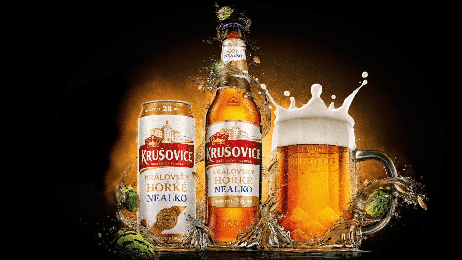 Krušovice Královsky Hořké Nealko