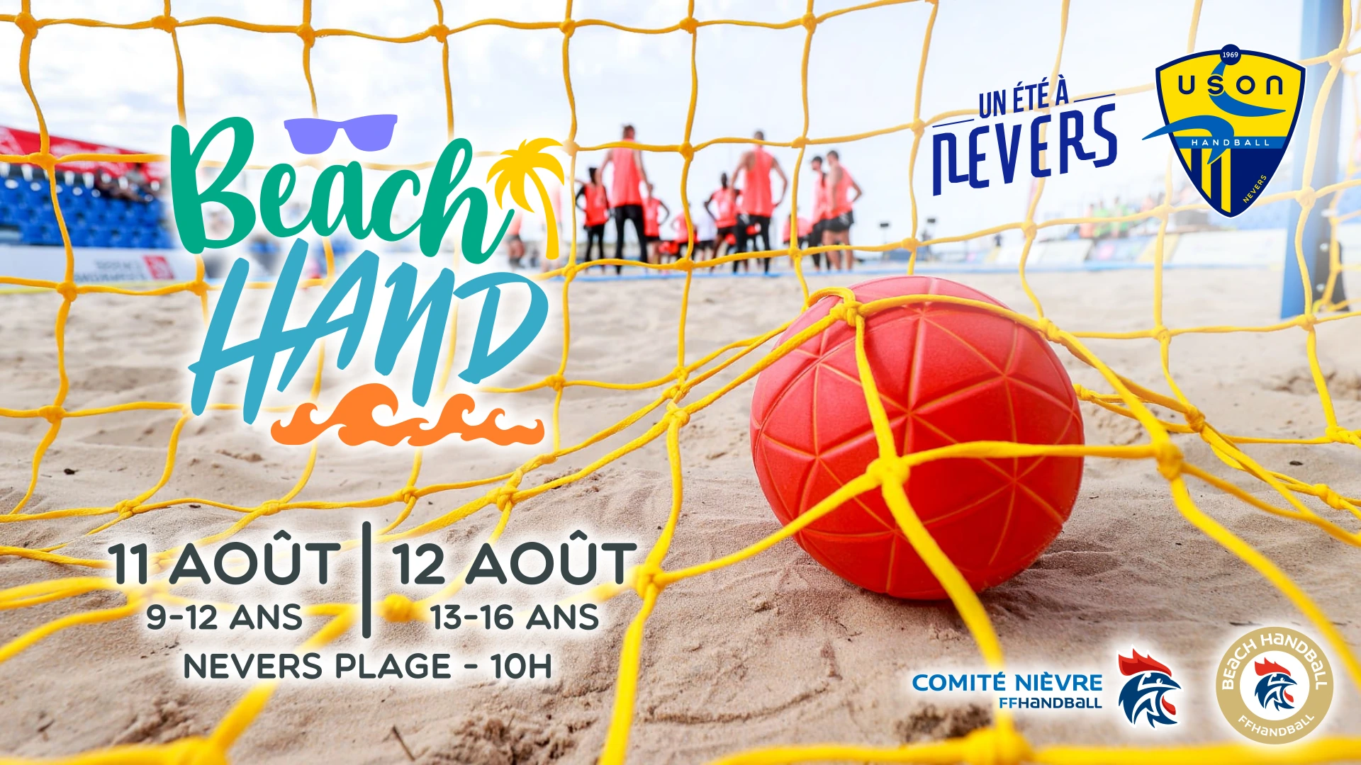 Du handball à Nevers Plage