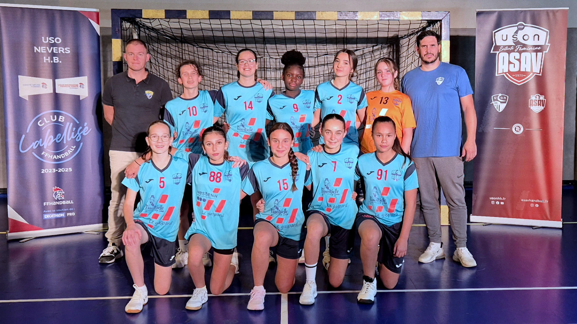 Moins de 15 ans féminines