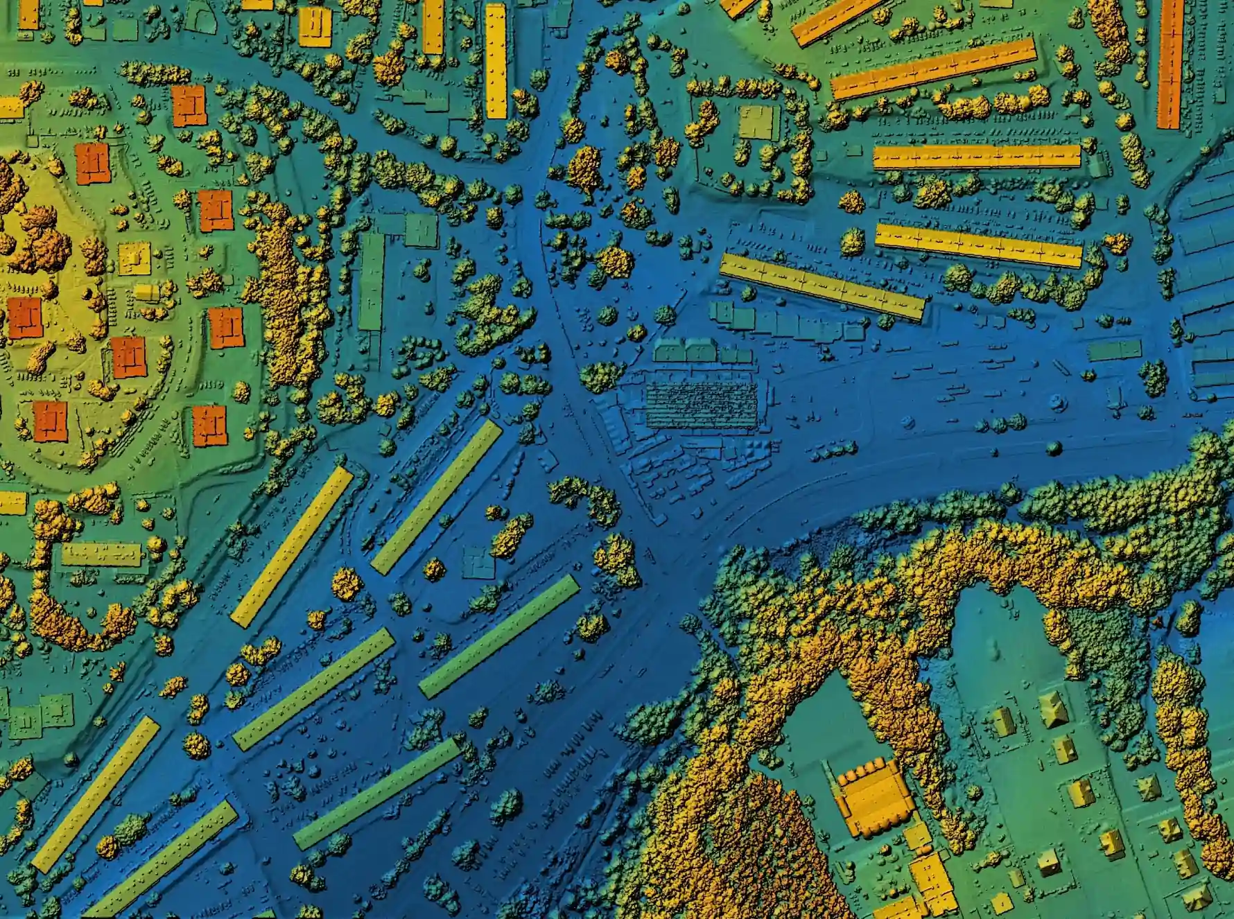 Image of geospatial heatmap