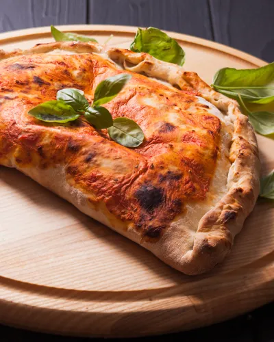 BBQ Chicken Calzone