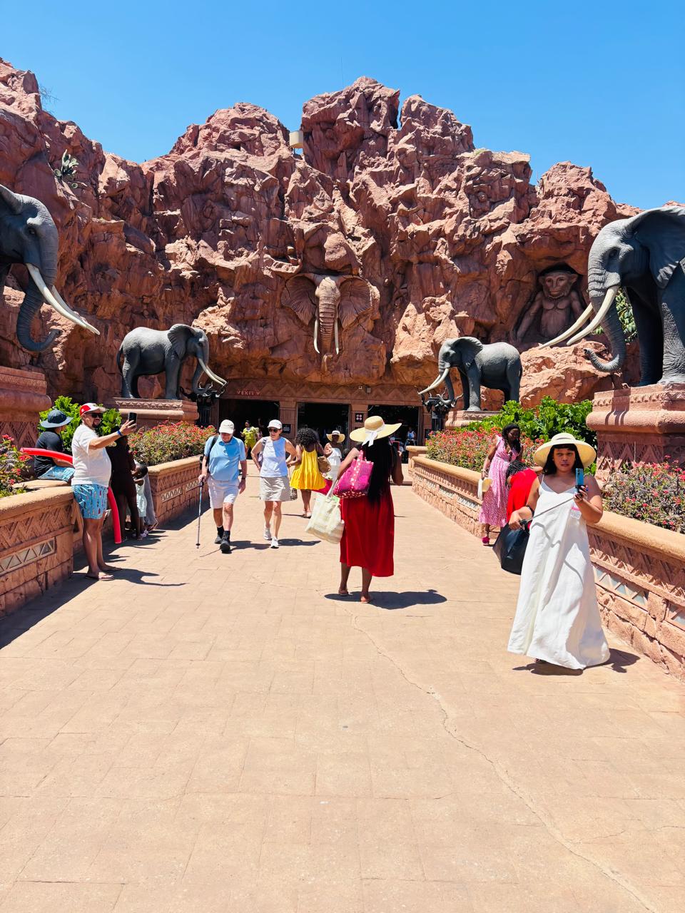 The Bridge of Time entrance near Hartbeespoort