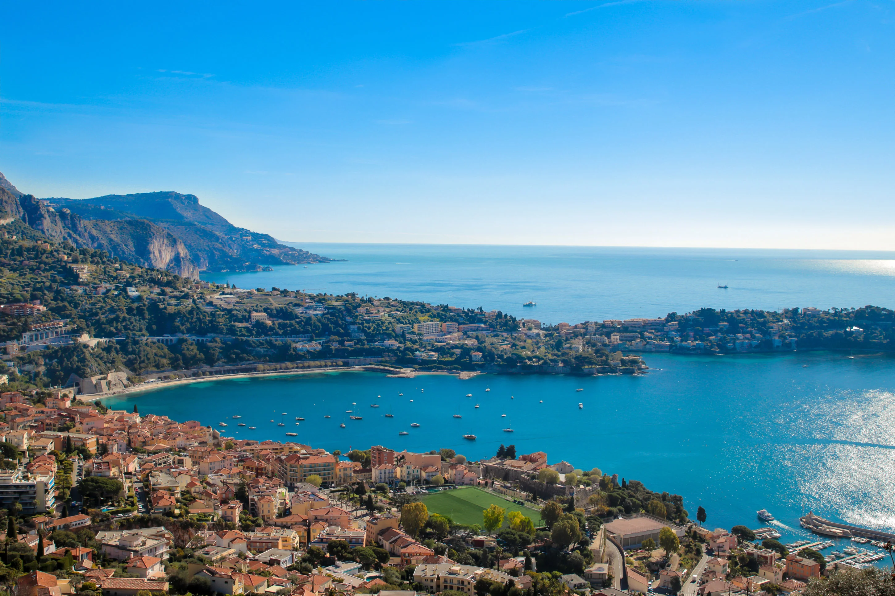 Villefranche and Cap Ferrat view