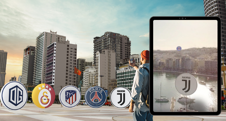 AR Location Drop Image