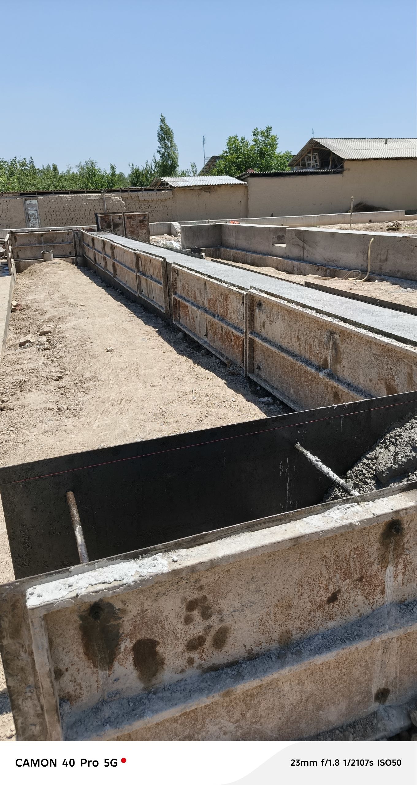 Beton quyish xizmati Apalafka balatligi 60sm