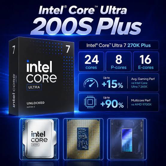 Core Ultra 7 270K PLUS