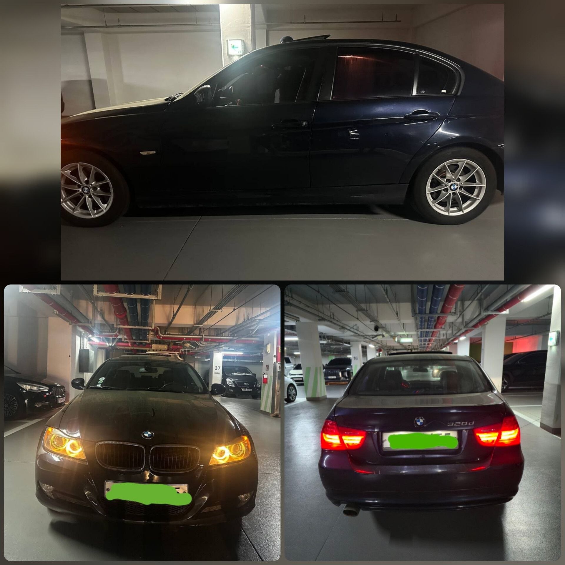 BMW 320d: Yangi akkumulyator, toza salon