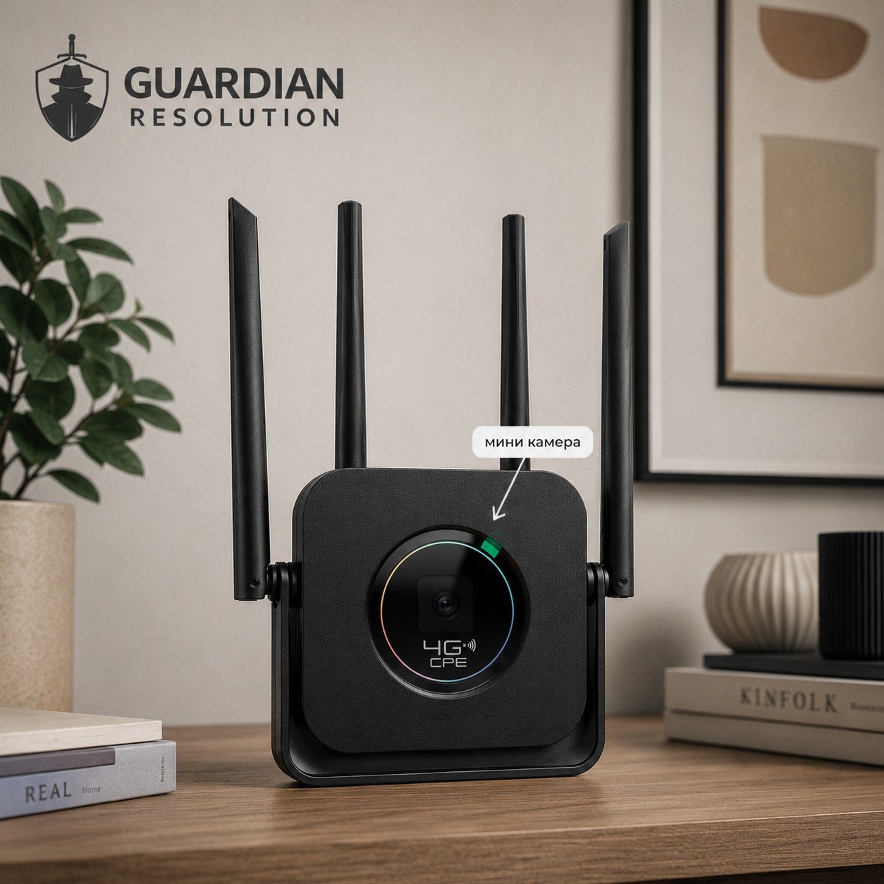Wi-Fi роутер с камерой — скрытое наблюдение