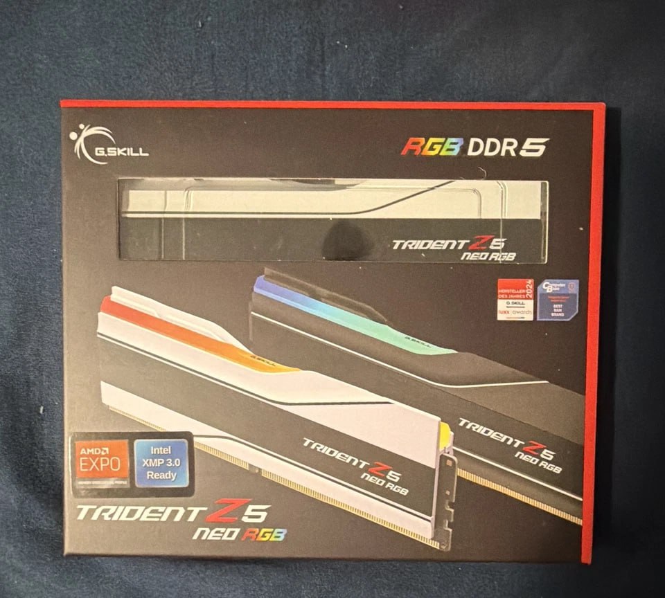 G.SKILL Trident Z5 Neo RGB 64GB — 6000MHz