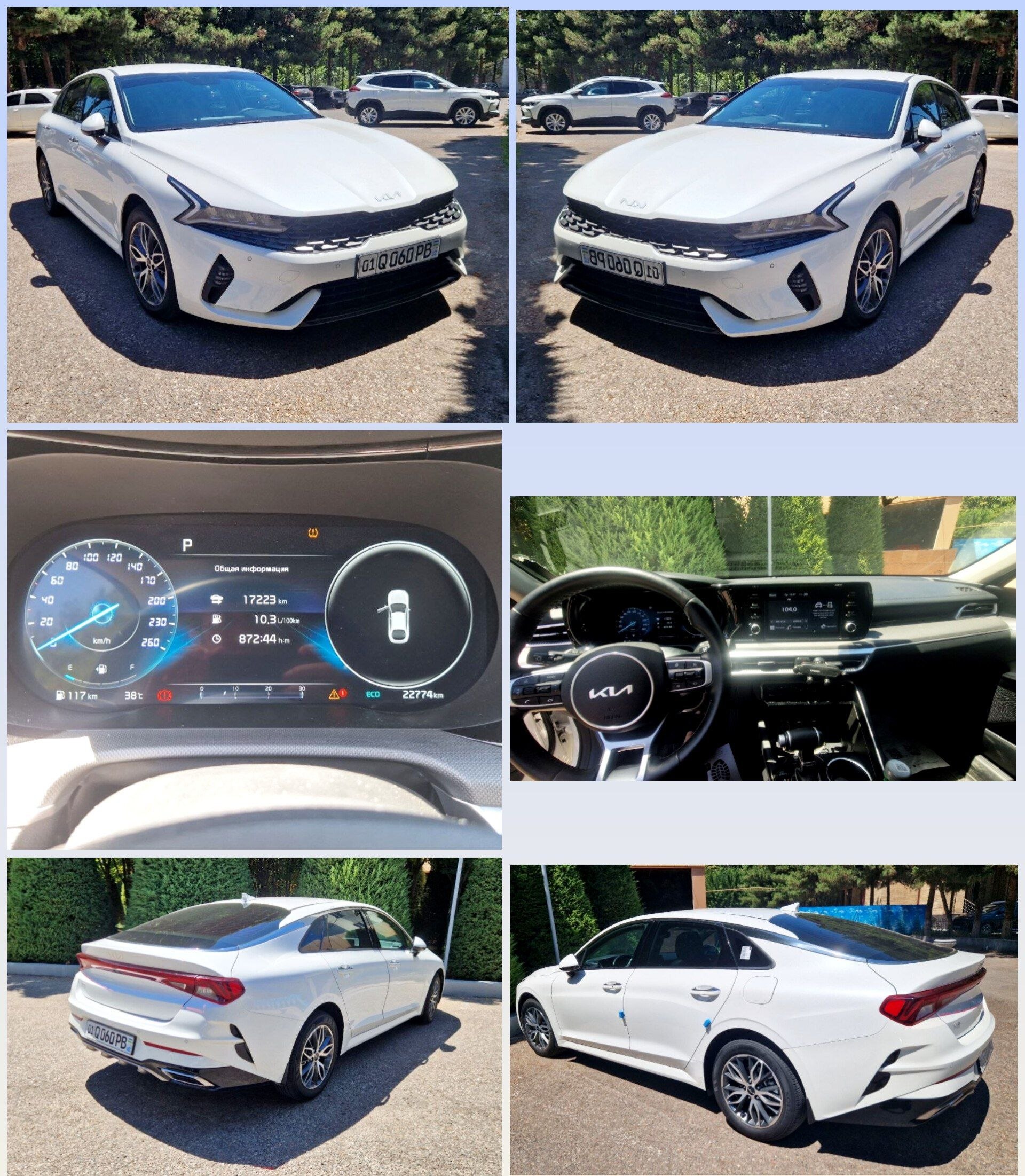 Kia K5 2023 — a'lo holat, 22600 km
