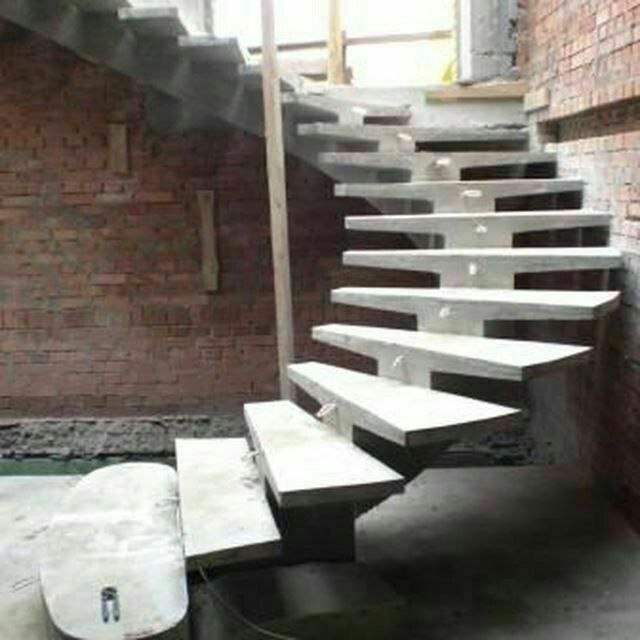 Beton zinalar va lanchaf