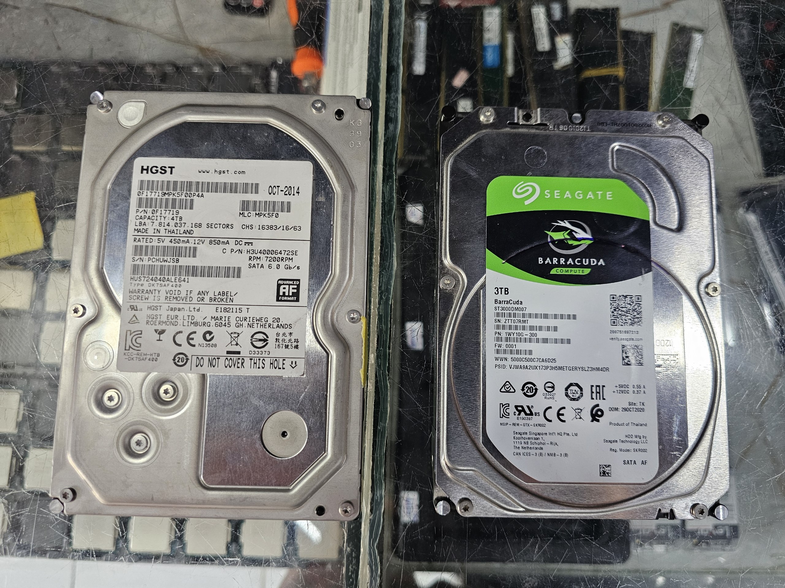 Seagate 3TB HDD, 47$