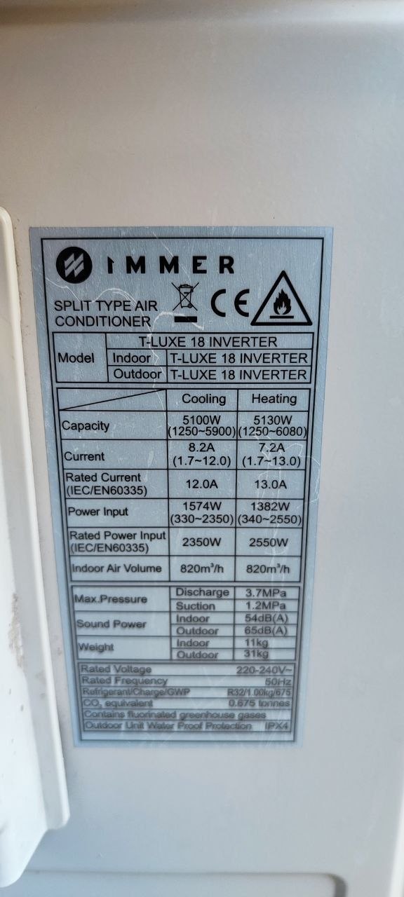 Immer invertor 18 tali