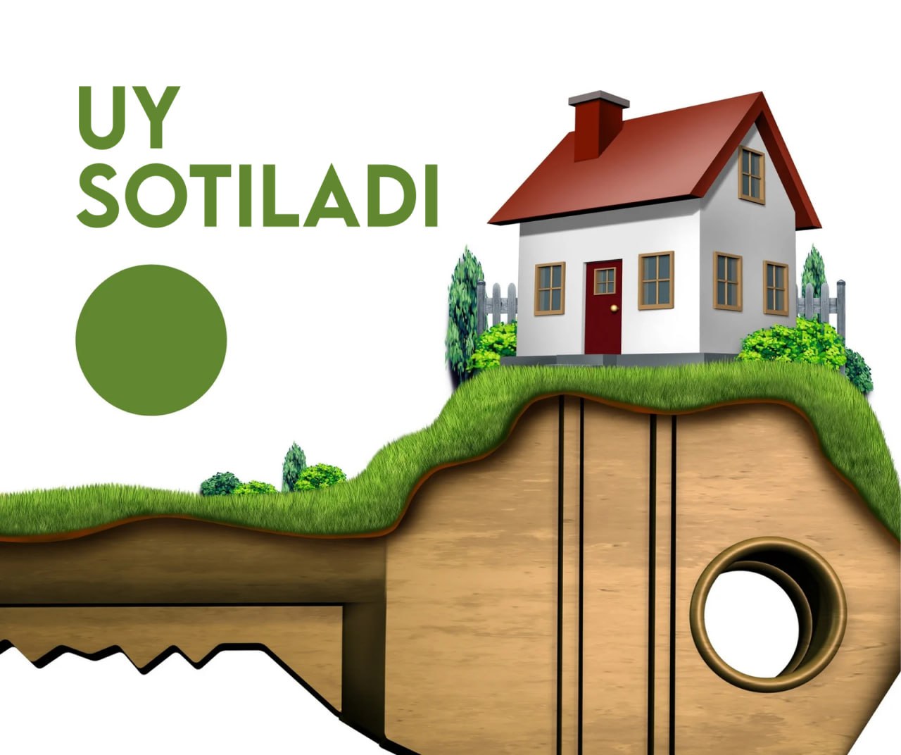 Kottedj sotiladi, 5 xona