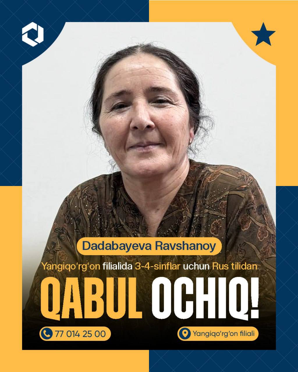 “Boborahim Mashrab” o’quv markazi- ta’lim intizomdan