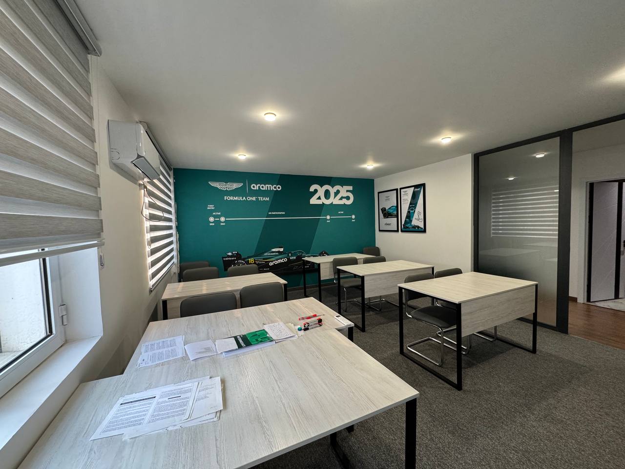 3 xonali ofis 75 m²