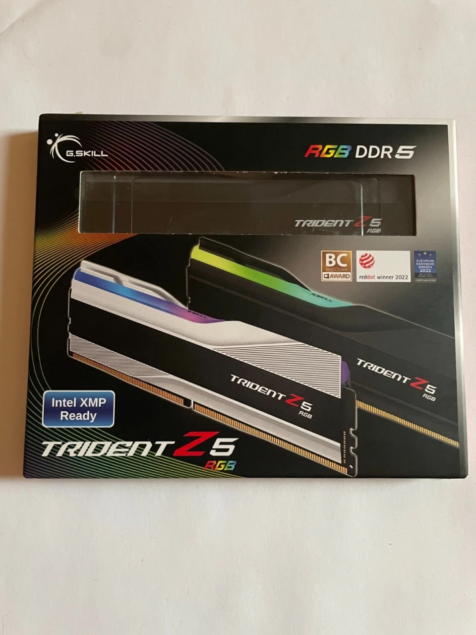DDR5 G. SKILL Trident Z5 RGB 32GB — yuqori tezlik