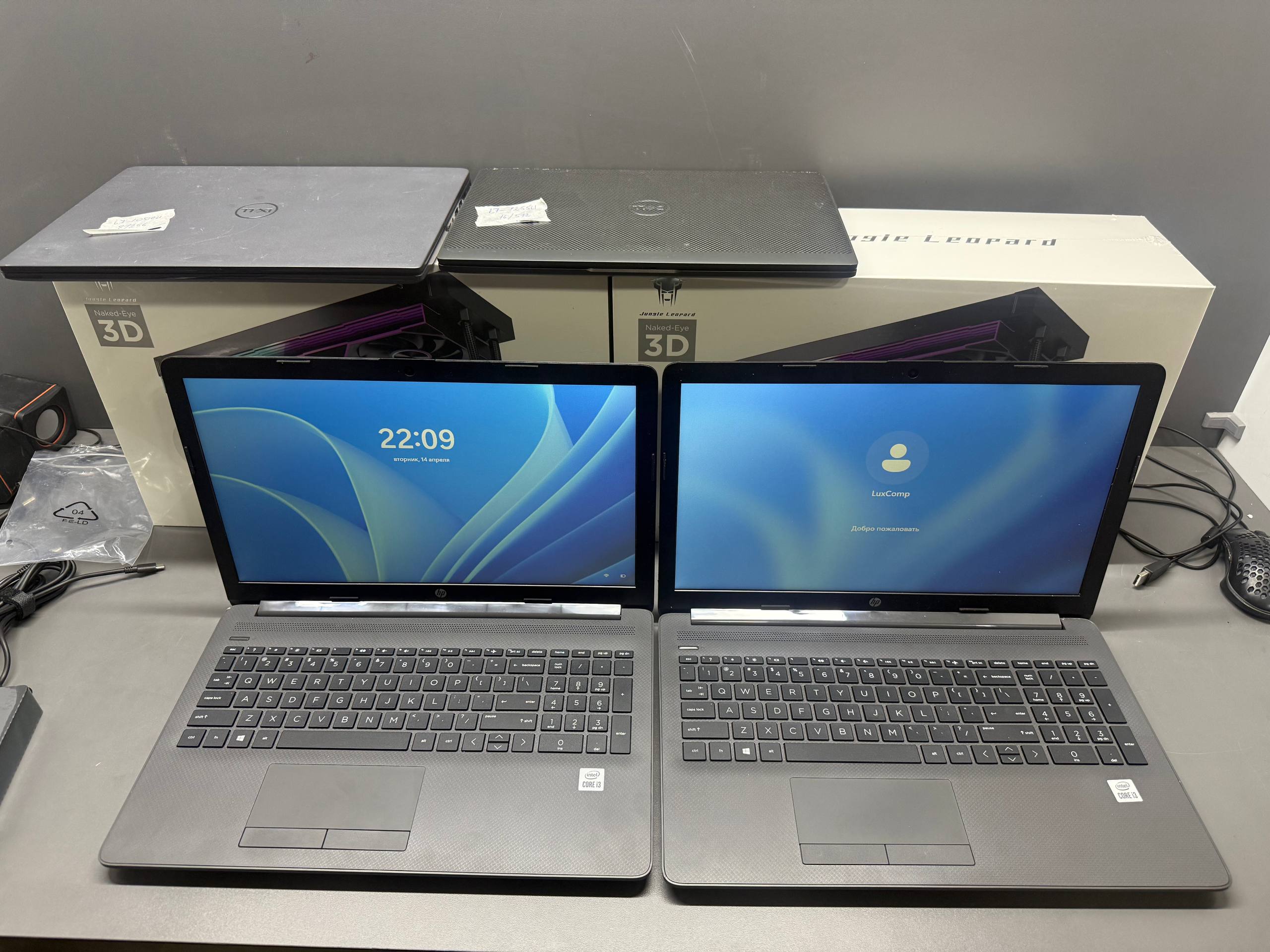 HP ноутбук — 15.6 дюйм FHD, Core i3