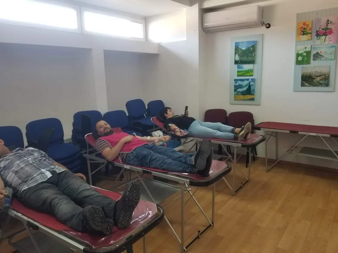 Am organizat prima campanie de donare de sânge din cadrul proiectului ”Împreună dăruim viață”! — fotografie 4
